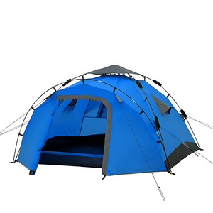 Large size 3-4 person automatic instant tents camping outdoor waterproof