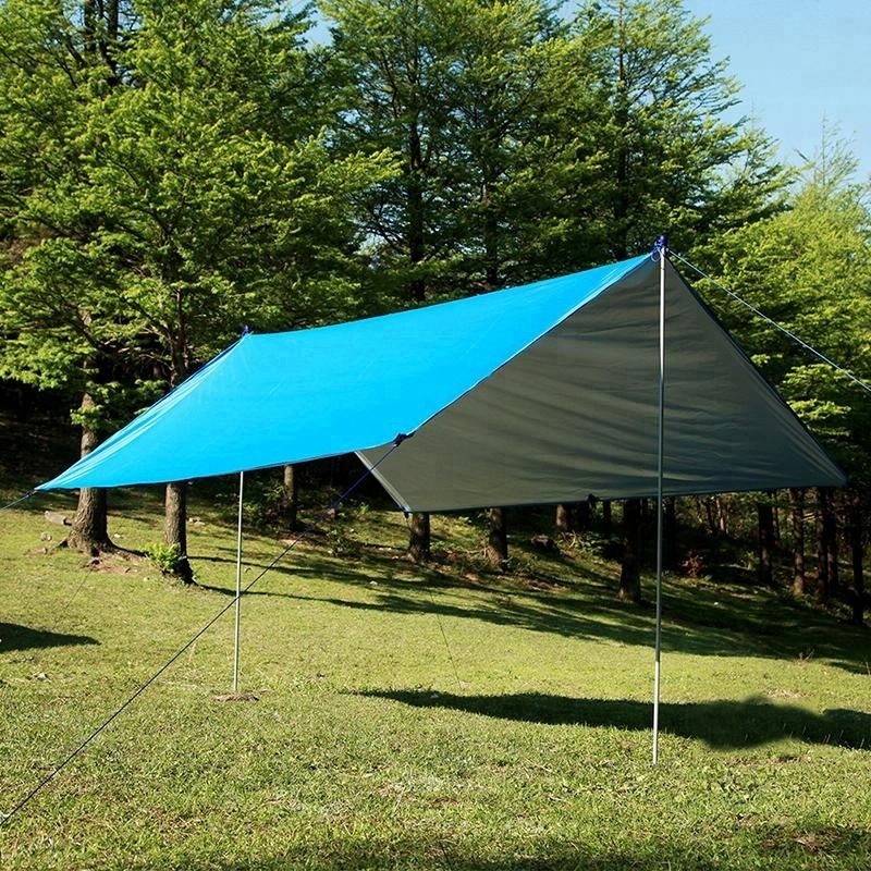 Waterproof Sun Shelter Tent,Tarp Anti UV Beach Tent Shade Outdoor Camping  Rain Camping Sunshade Canopy