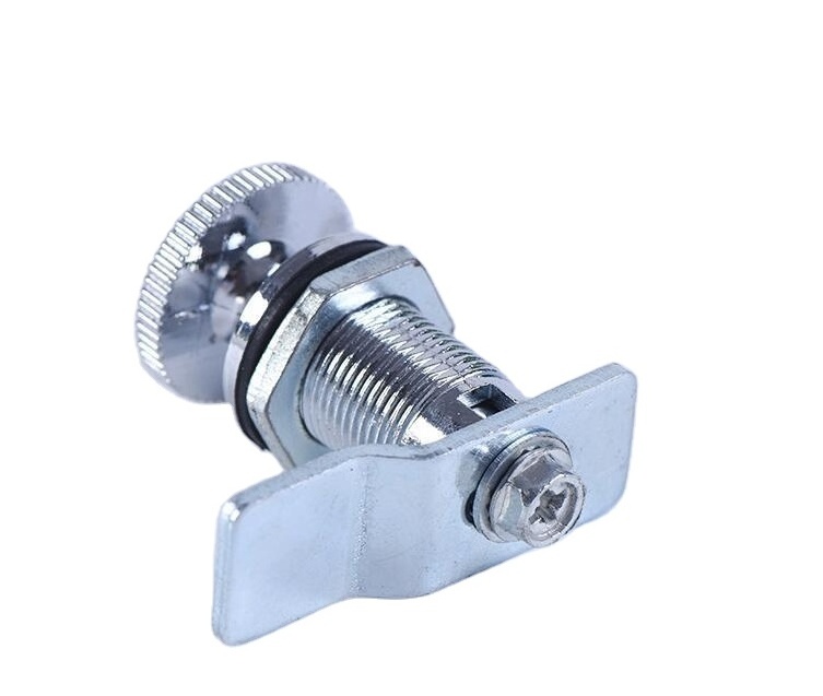 Hengsheng MS803 Zinc Alloy Cabinet Lock Cam Latch High Quality Machinery Cabinet Cylinder Electronic Key Turn Cam Lock Mailbox