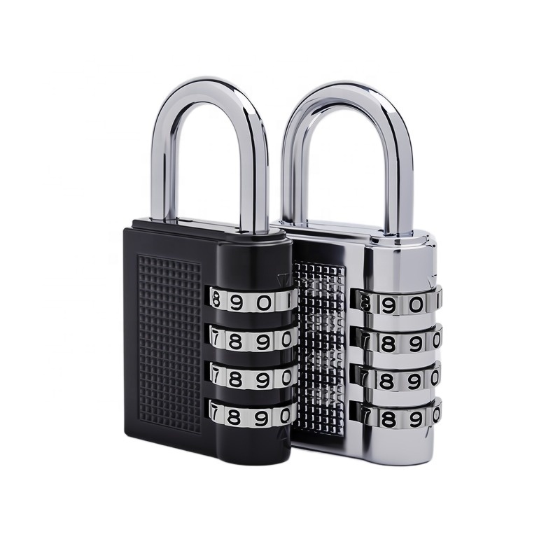 Padlock with password required waterproof anti-rust suitcase lock wardrobe schoolbag luggage gym home small lock head Mini