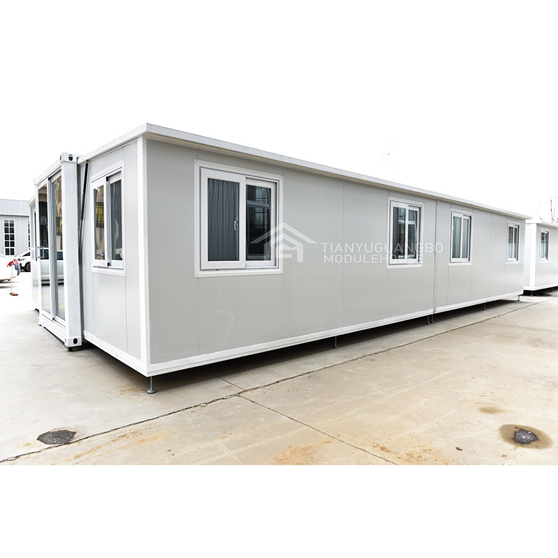 20ft Cheap Prefabricated homes Portable Expandable houses 40ft Folding Mobile Prefabricated House