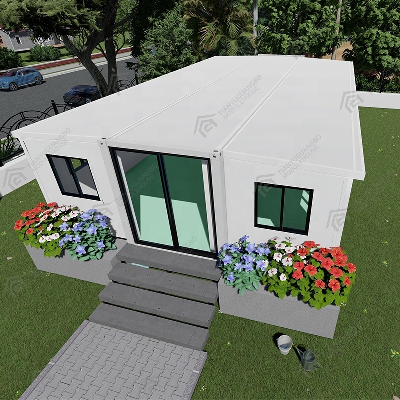 20ft granny flat,Luxury expandable container house 40 foot container with 3 bedroom portable houses Foldable folding container