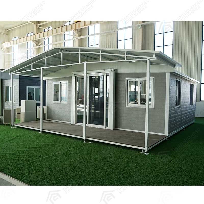 TYGB 2023 Container Houses 20ft Folding Expandable Granny Flat Prefabricated Good Prices For Sale