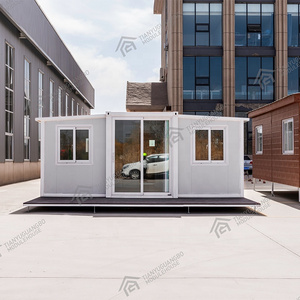 Luxury Fully finished China foldable Prefabricated Mobile Storage Prebuilt Container Home