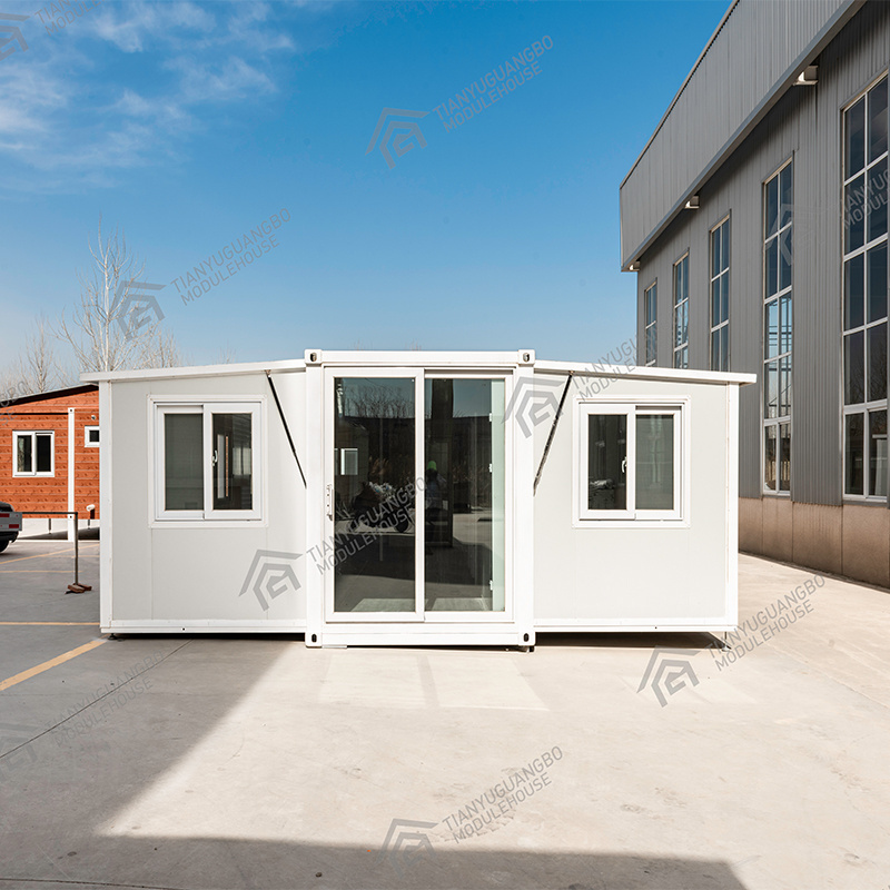 20ft Cheap Prefabricated homes Portable Expandable houses 40ft Folding Mobile Prefabricated House