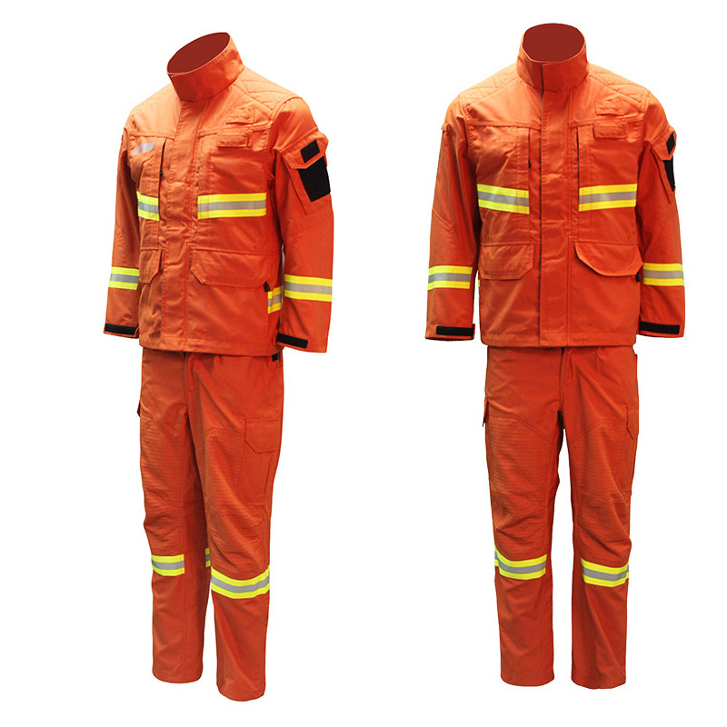 Factory Price Anti-Cut Fire Retardant Suit Fire Fighting Waterproof Fr Clothing Wholesale