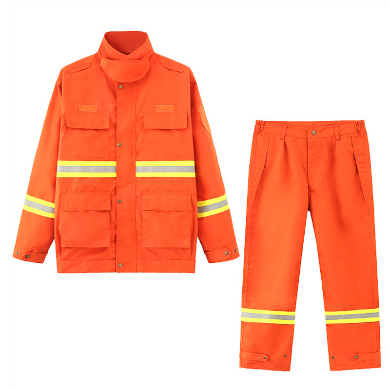 Hot Selling Fireman Fire Suit Firefighter Reflective Safety Flame Retardant Fire Retardant Clothing