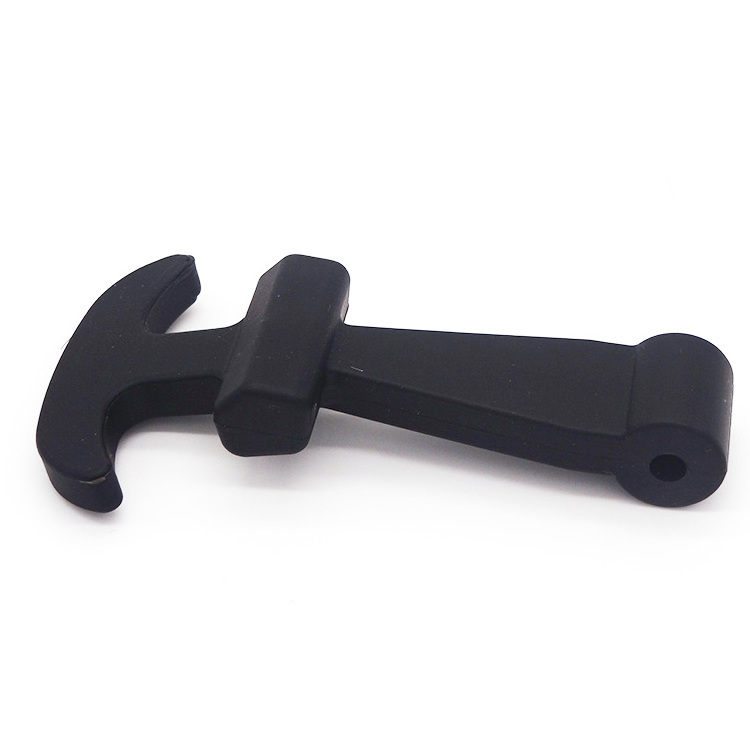 Molding Parts Factory Custom Heat Resistant silicone Rubber latch T Toggle Latches Silicone latch for Cooler or Tool Box