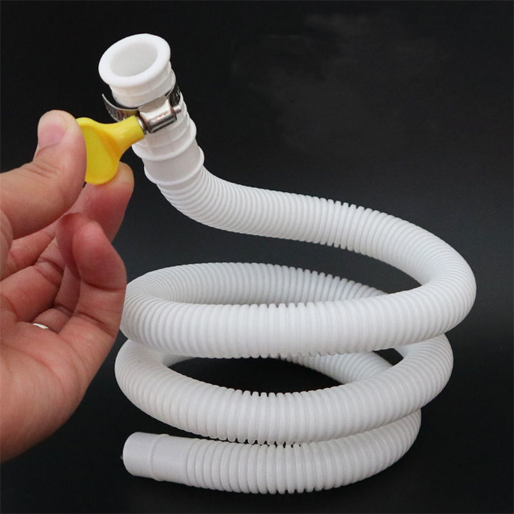 Washing Machine Inlet Pipe Flexible Air Conditioning Drain Hose Extension Pipe