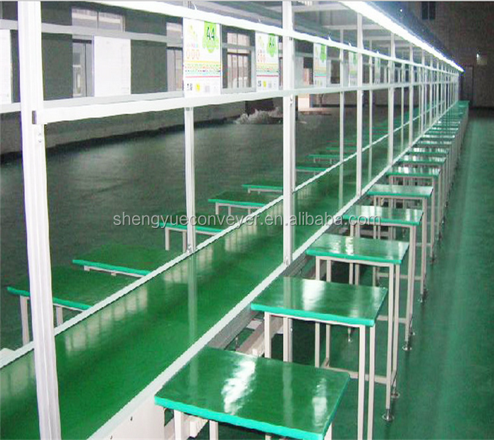 Hot Sale Factory Wholesale Electronic Manual Assembly Table Line Conveyor Belt