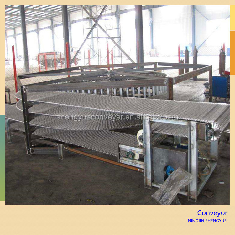 China Stainless Steel Wire Mesh Belt Conveyor/Stainless Steel Conveyor Belt Supplier