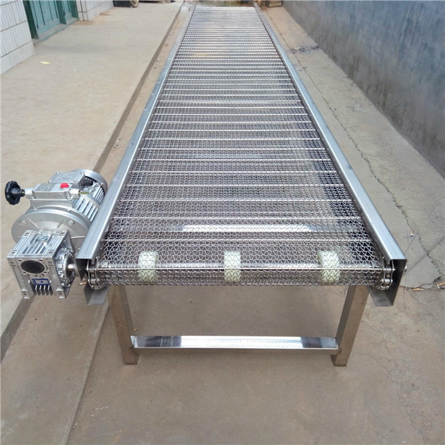 China Stainless Steel Wire Mesh Belt Conveyor/Stainless Steel Conveyor Belt Supplier