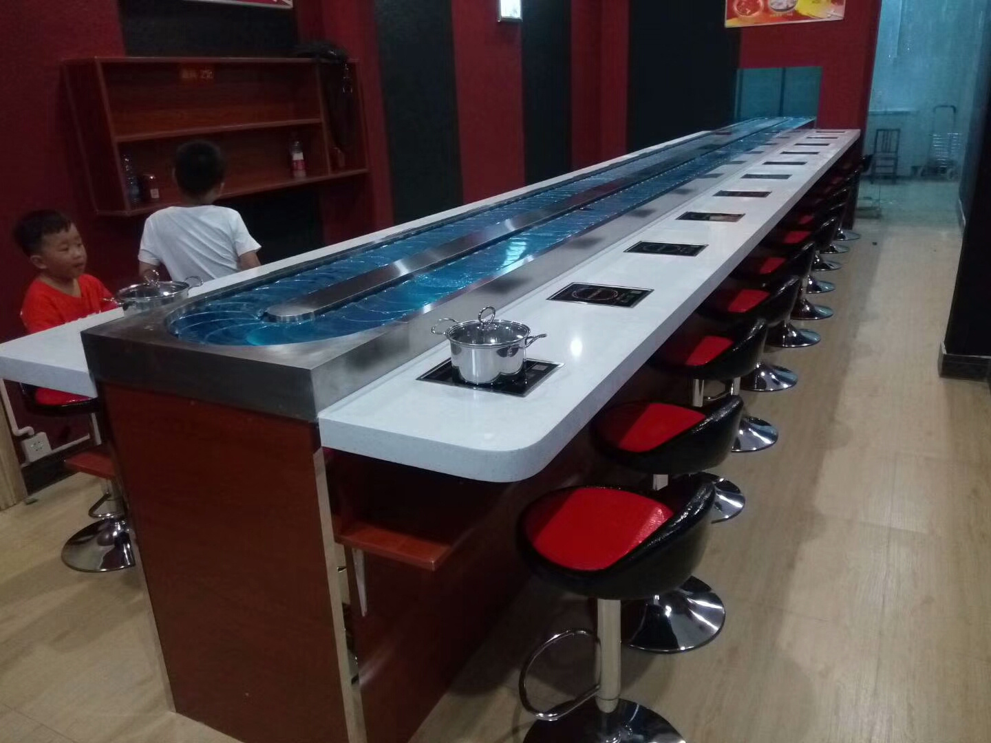 Train System Link for Sale Sushi Rotary Conveyor Belt Hot Selling White New Product 2020 Provided Heat Resistant Chain Conveyor