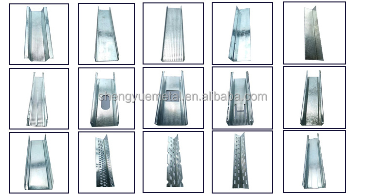 Hot sell model laser surface flat t grid suspended galvanized ceiling t bar components