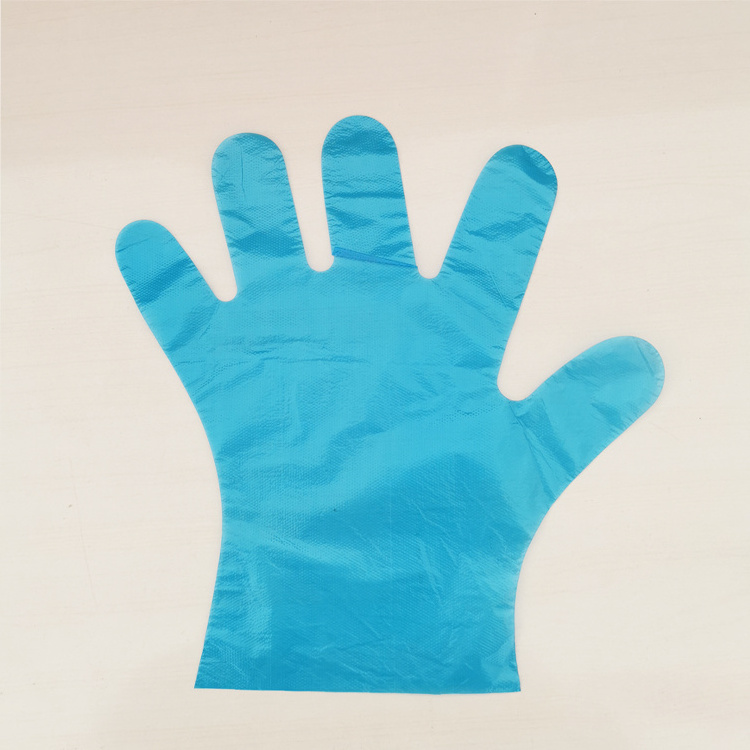 Disposable polyethylene gloves poly gloves for gas stations