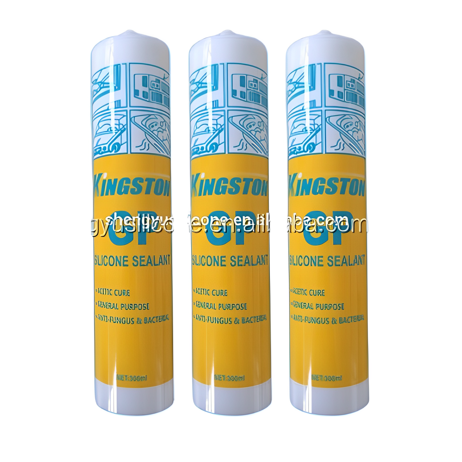 tube container injection molding purpose gp acetic neutral silicone sealant