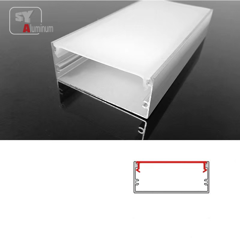 Led Channel Led Plaster Profile Recessed Drywall Led Aluminum Profile For Ceiling Wall Perfil de aluminio