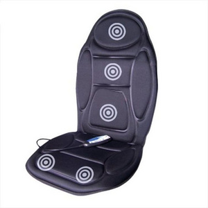 Unique Design neck Butt full body Car Seat 5 motor Vibrate back Heat Massage Cushion For Chair