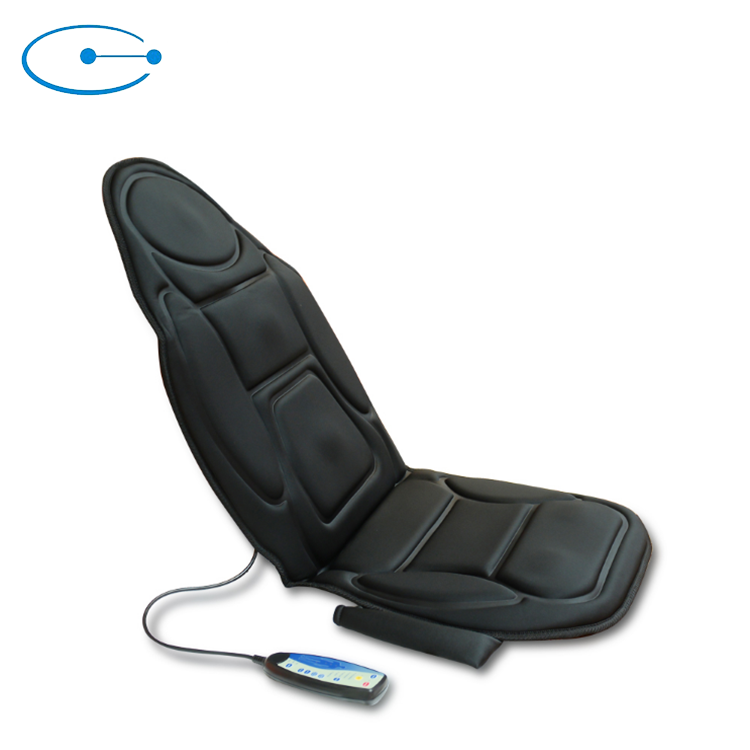 Unique Design neck Butt full body Car Seat 5 motor Vibrate back Heat Massage Cushion For Chair