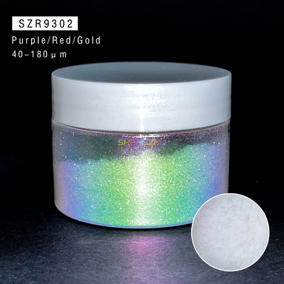 Sheng Zhu Super Aurora Cosmetics Grade Color Shifting Glitter For Eyeshadow Chameleon Pigment Powder