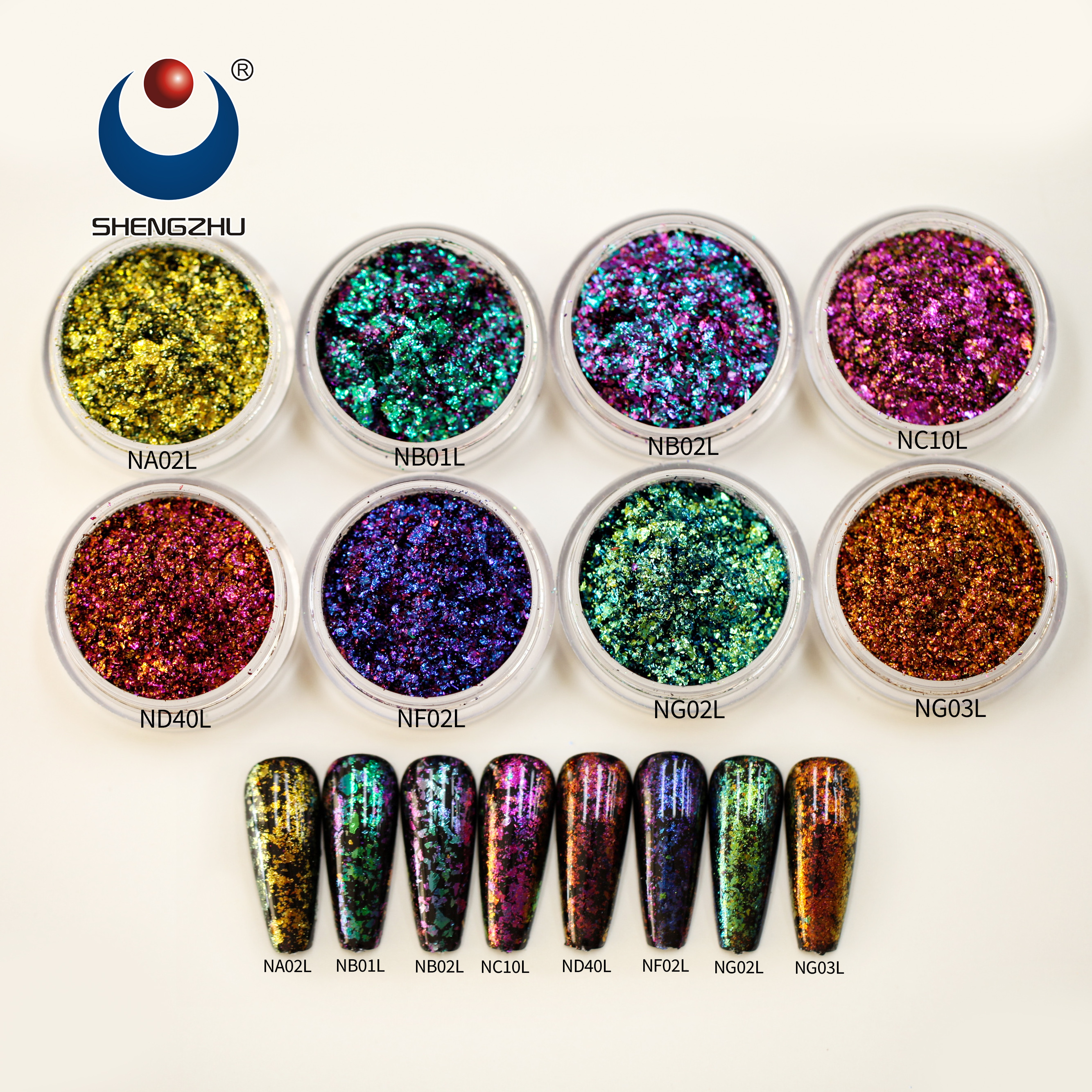 Multi Chrome Car Paint Chameleon Pigment Powder for Auto Paint/ Nail Polish/ Cosmetic