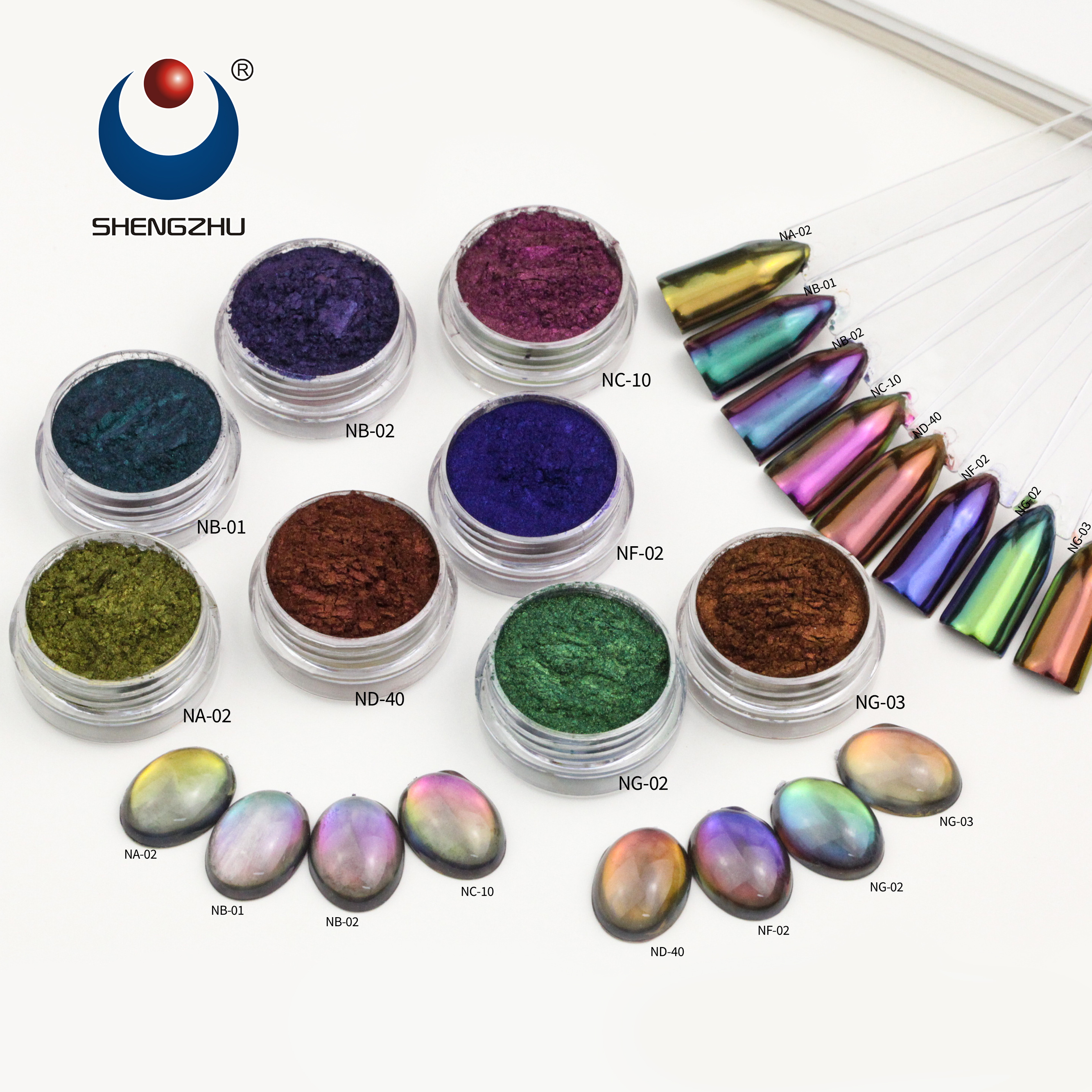 Multi Chrome Car Paint Chameleon Pigment Powder for Auto Paint/ Nail Polish/ Cosmetic