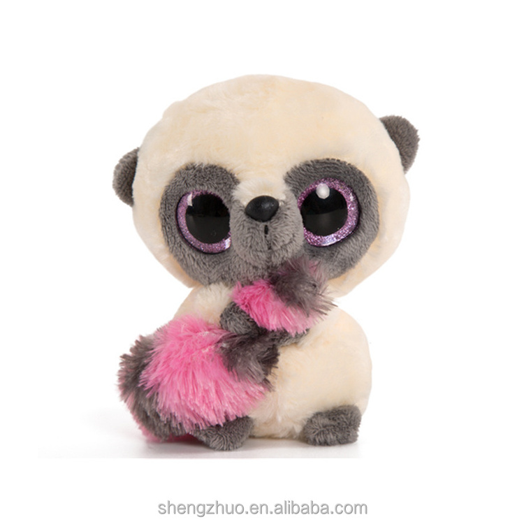 2022 Top sell mini soft cute  big eyes owl plush toys stuffed animals doll