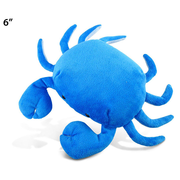 Cheap cartoon red orange stuffed crab plush toy stuffed animals