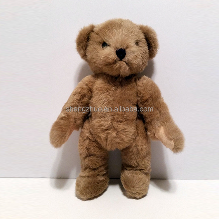 Children favorite clothing furry teddy bear stuffed bear with clothes cute cool rompers plush teddy bear