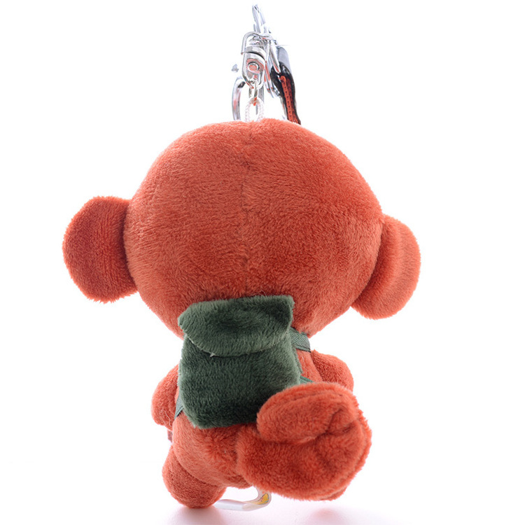 Plush monkey keychain toys stuffed monkey toy for hanging or decoration toys