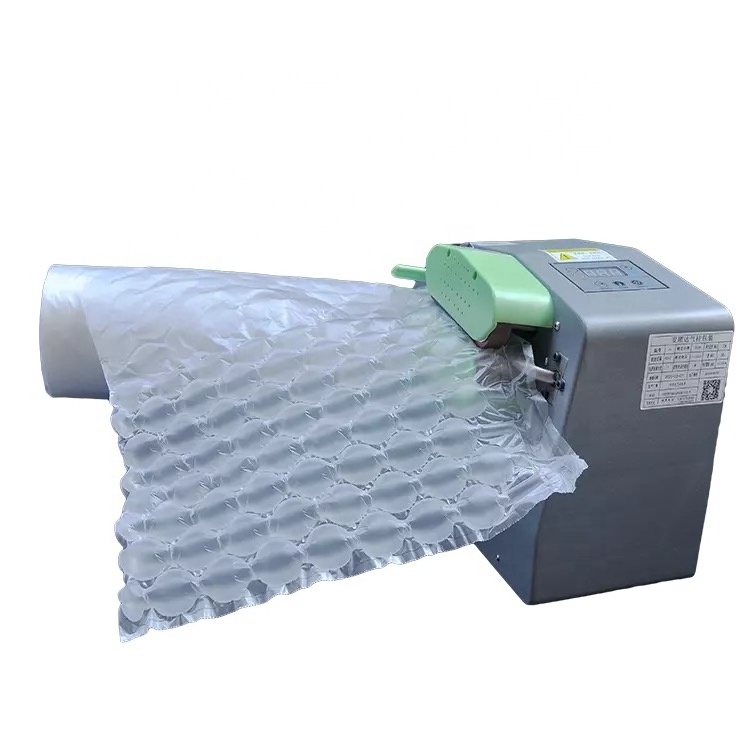 Automatic Inflatable Equipment Bubble Pillow Air Cushion Filling Packaging Roll Film Filling Machine