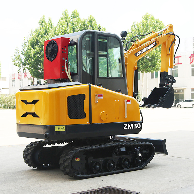 Mini excavator Mini wheel excavator tire hydraulic excavator