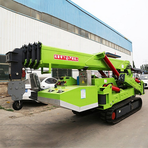 Brand New Heavy Folding Construction Crawler Cranes Tracked Lifter 8t Hydraulic Motor Spider Crane