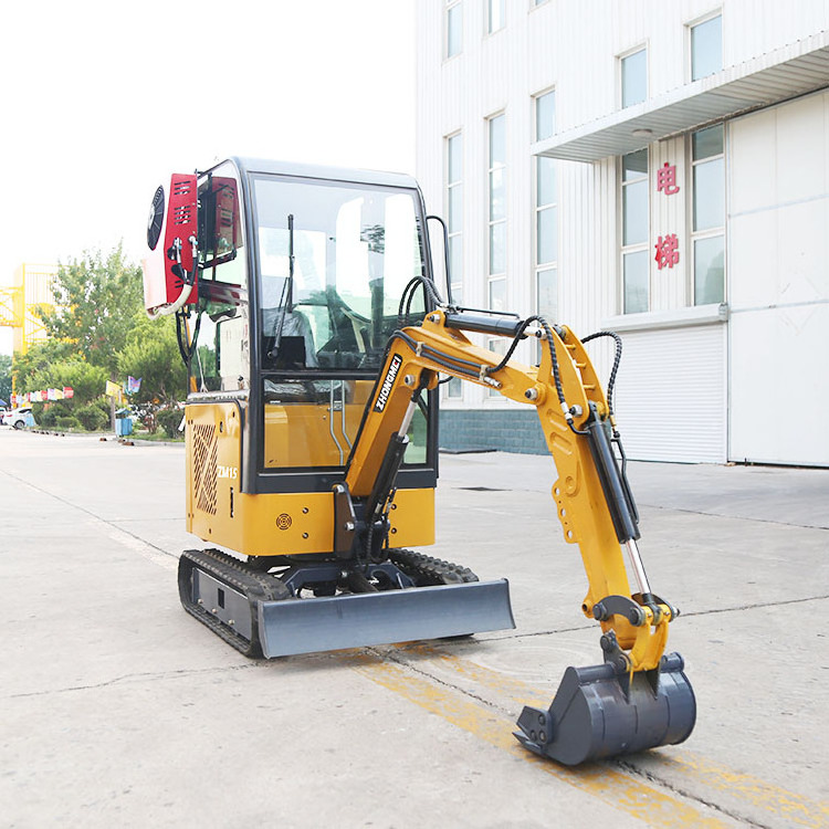 Mini excavator Mini wheel excavator tire hydraulic excavator