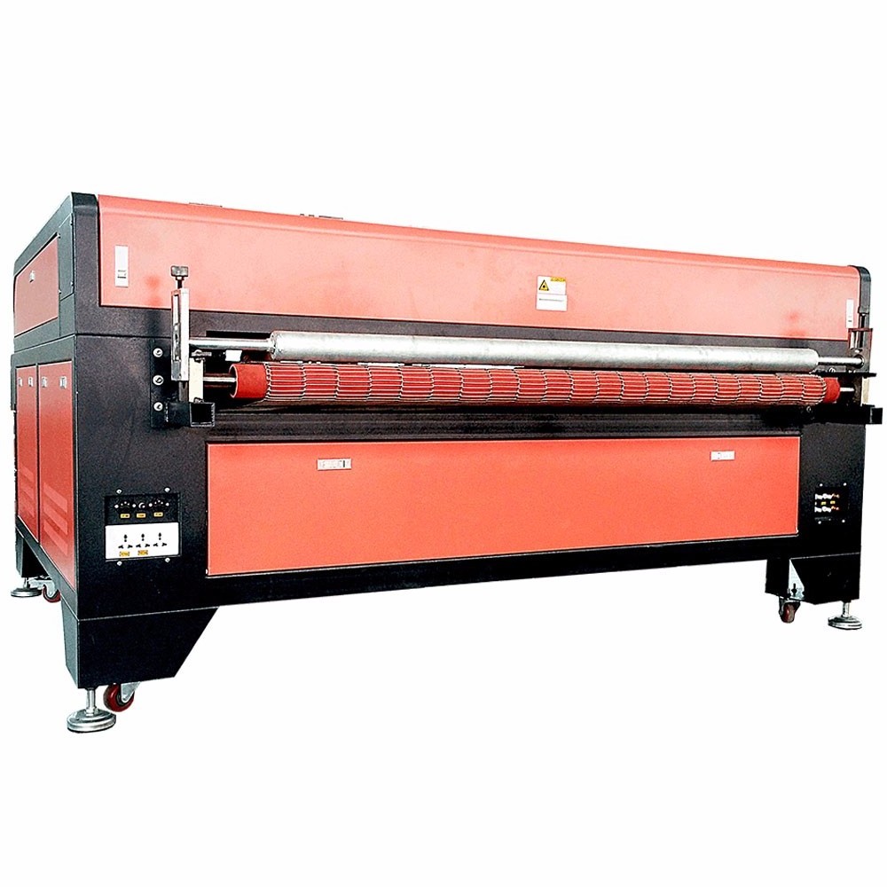 auto feeding laser fabric cutter 1610 for cloth leather felt paper