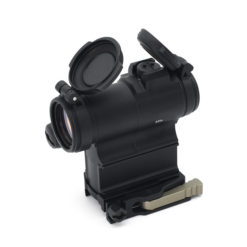 Tactical M5s Red Dot Sight with LRP QD 1.93 inch Mount at 2.26 inch Optical Centerline Height for Hunting