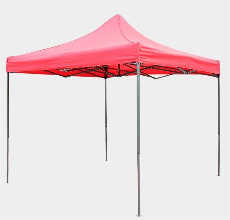 Outdoor Pop-Up Canopy Gazebo With Side Wall Waterproof 3x3 Folding Tent for advertising, exhibition, camping