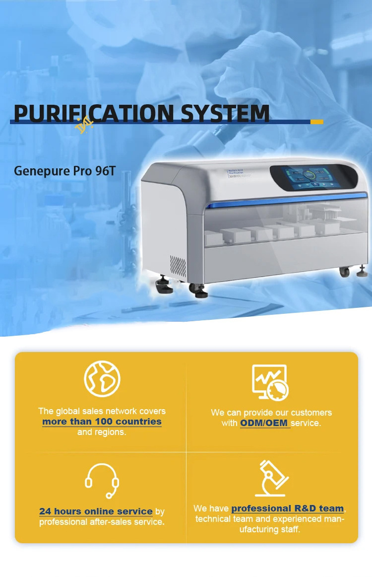 Nucleic Acid Purification Column System Nucleic Acid Isolation Kit Dna/rna Nucleic Acid Extractor