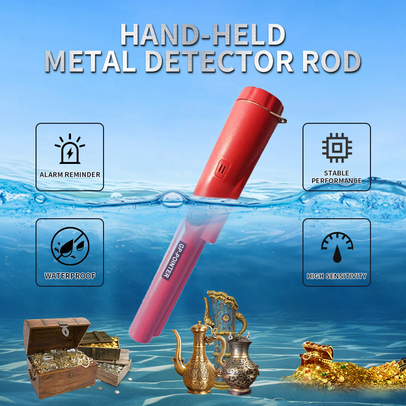 Cheap hot portable handheld metal detector Waterproof high quality positioning rod probe needle small detector