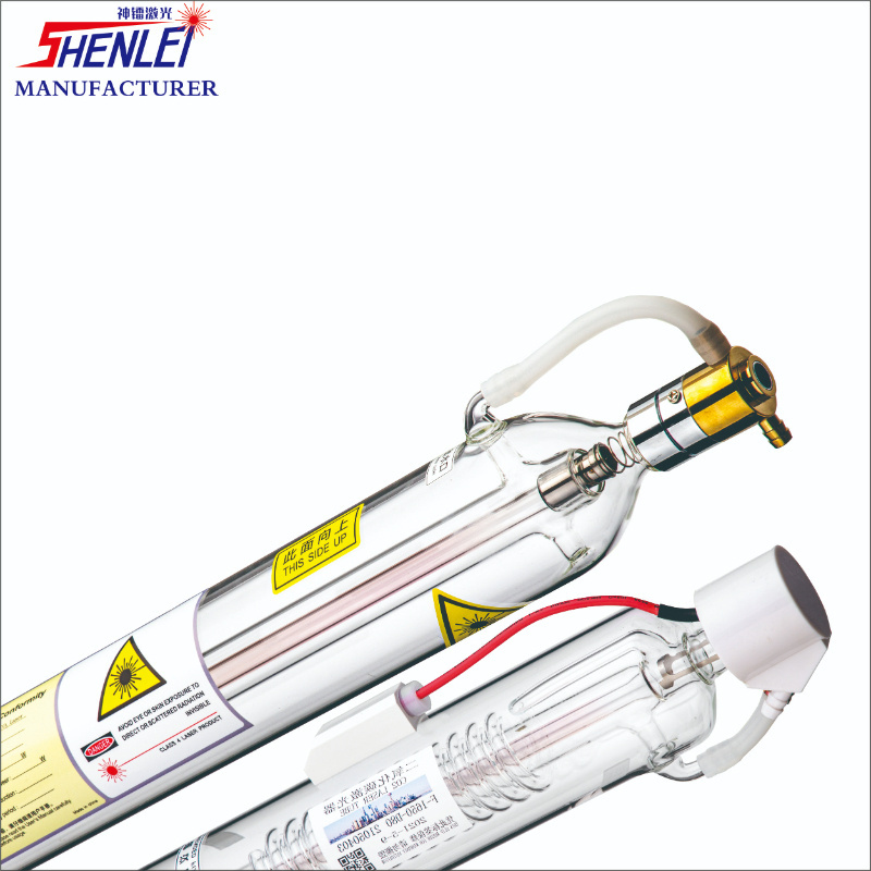 2023 New Products High qualitySHENLEI co2 laser tube max power 75w 90w 100w 130w 150w 180W