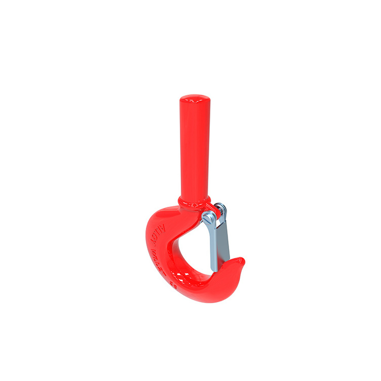 Shenli Rigging Forged Shank Hook Alloy Steel with Safety Latch