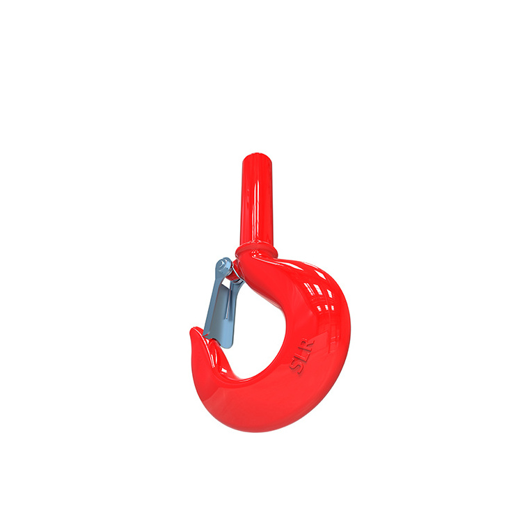 Shenli Rigging Forged Shank Hook Alloy Steel with Safety Latch