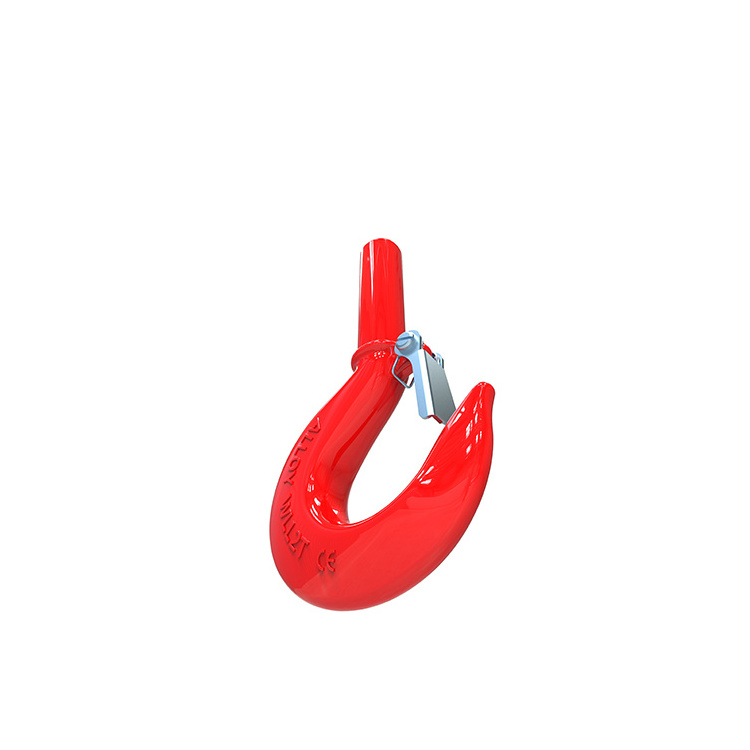 Shenli Rigging Forged Shank Hook Alloy Steel with Safety Latch