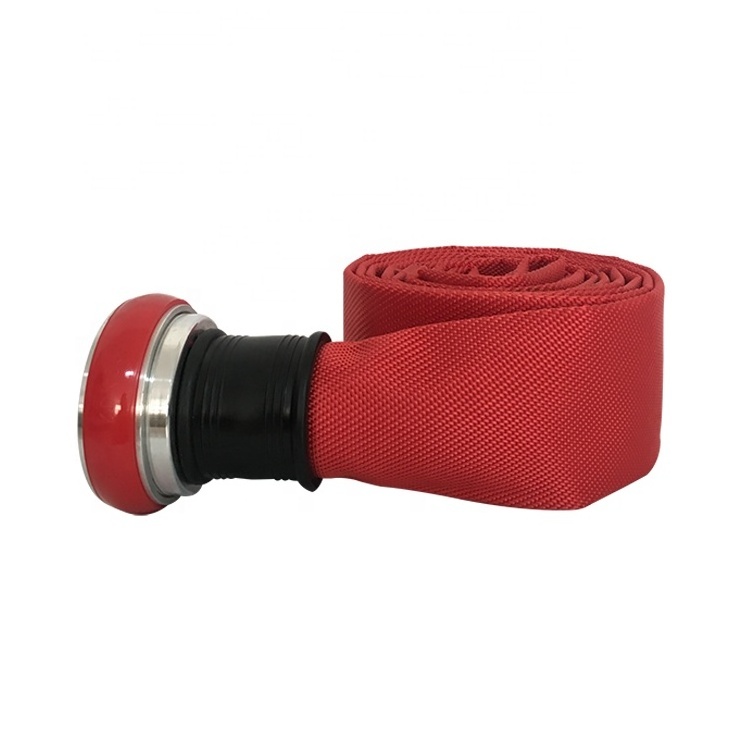 manufacturer red pu lining 38mm 50mm 65mm 77mm 100mm 2inch 2.5inch 3inch 30m 25m 20m Red fire hydrant hoses