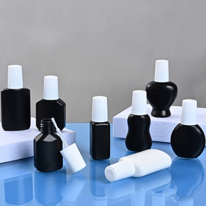 uv gel nail polish plastic bottle with brush 8ml 15ml 15ml 0.51Oz Super Large and Strong Nail Glue for Press On Nails