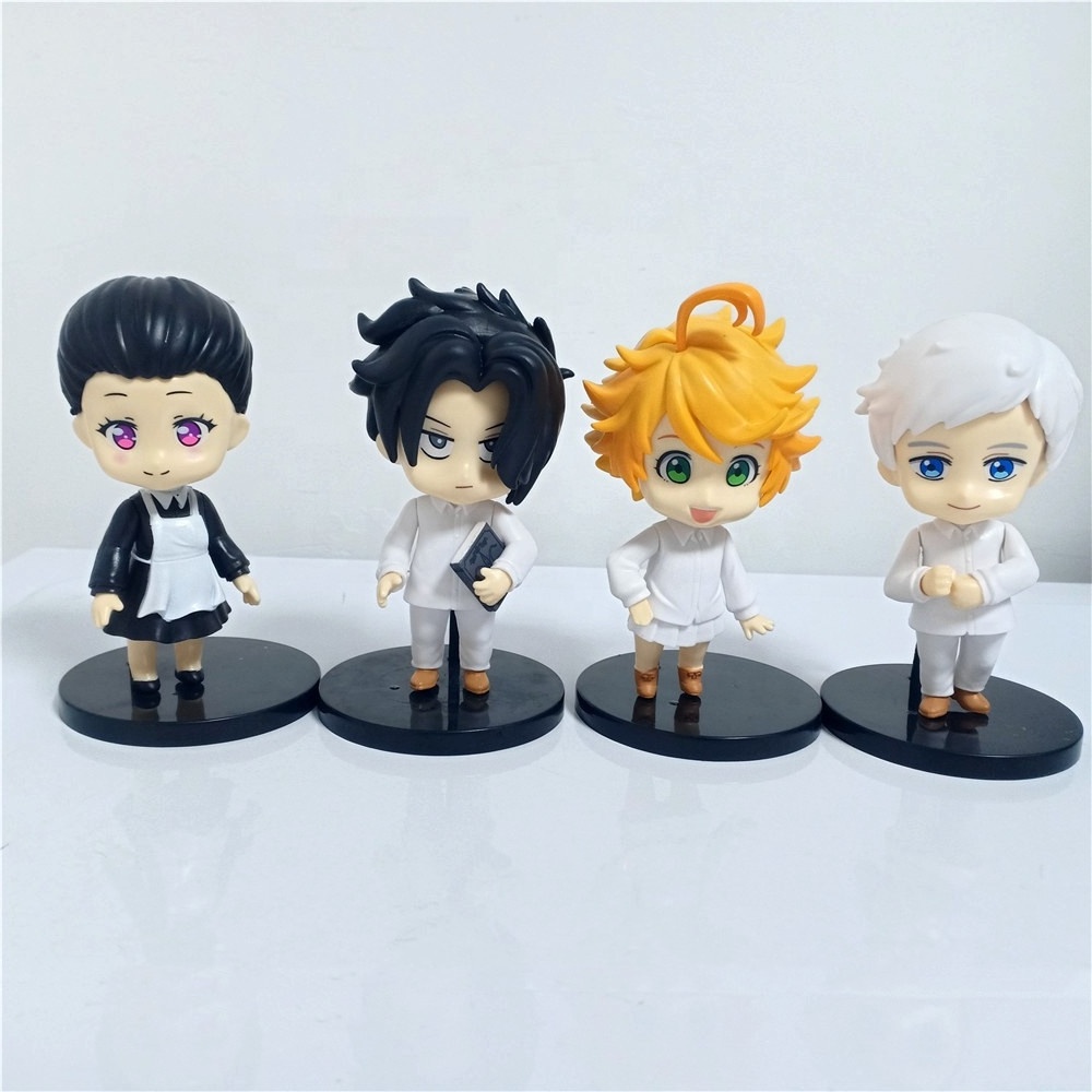 The Promised Neverland Figure Emma Figure Anime Chibi Figure PVC Action Model Toys