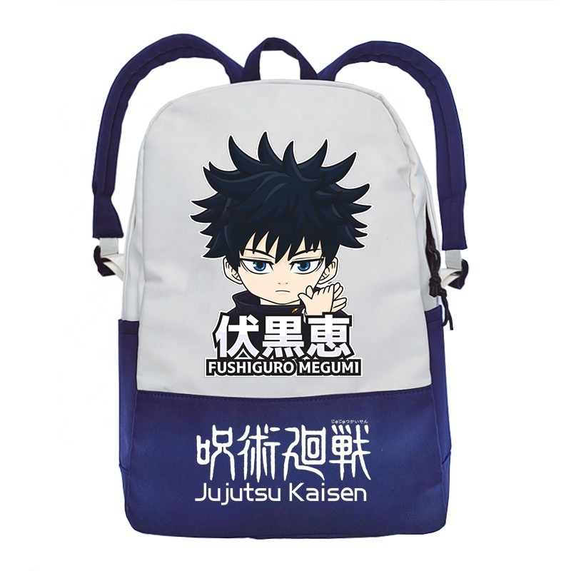 Fashion Jujutsu Kaisen Anime Schoolbag Boys Girls Backpacks Travel Shoulder School Bags Mochilas