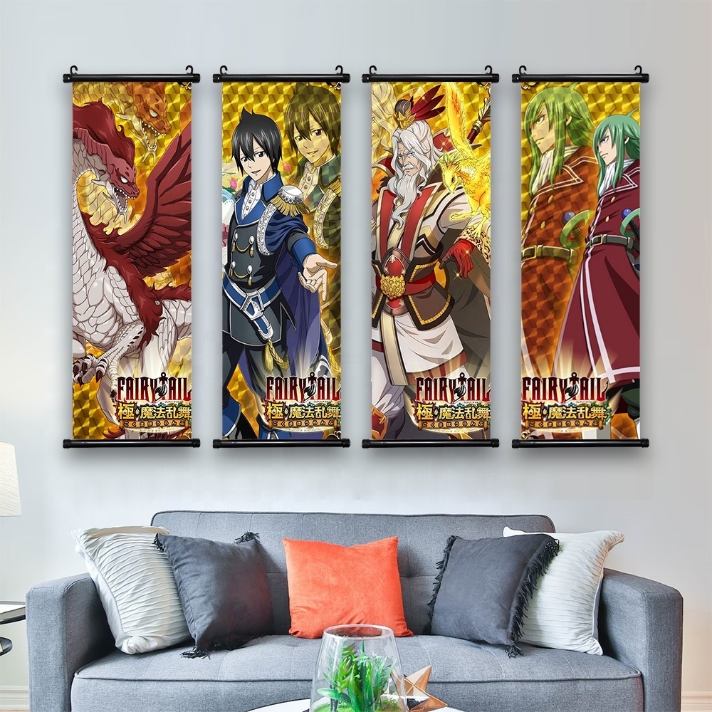 Fairy Tail Anime Posters HD Print Wall Poster Etherious Canvas Painting Wall Decor Wall Art Picture  Room Decor Home Decor