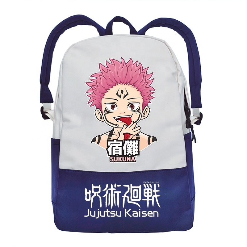 Fashion Jujutsu Kaisen Anime Schoolbag Boys Girls Backpacks Travel Shoulder School Bags Mochilas