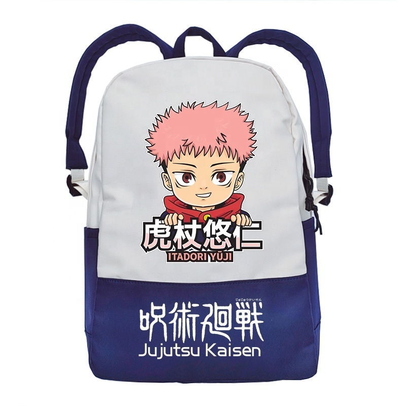 Fashion Jujutsu Kaisen Anime Schoolbag Boys Girls Backpacks Travel Shoulder School Bags Mochilas